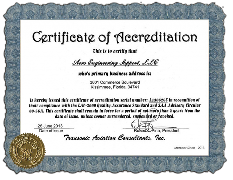 Certifications – AESG