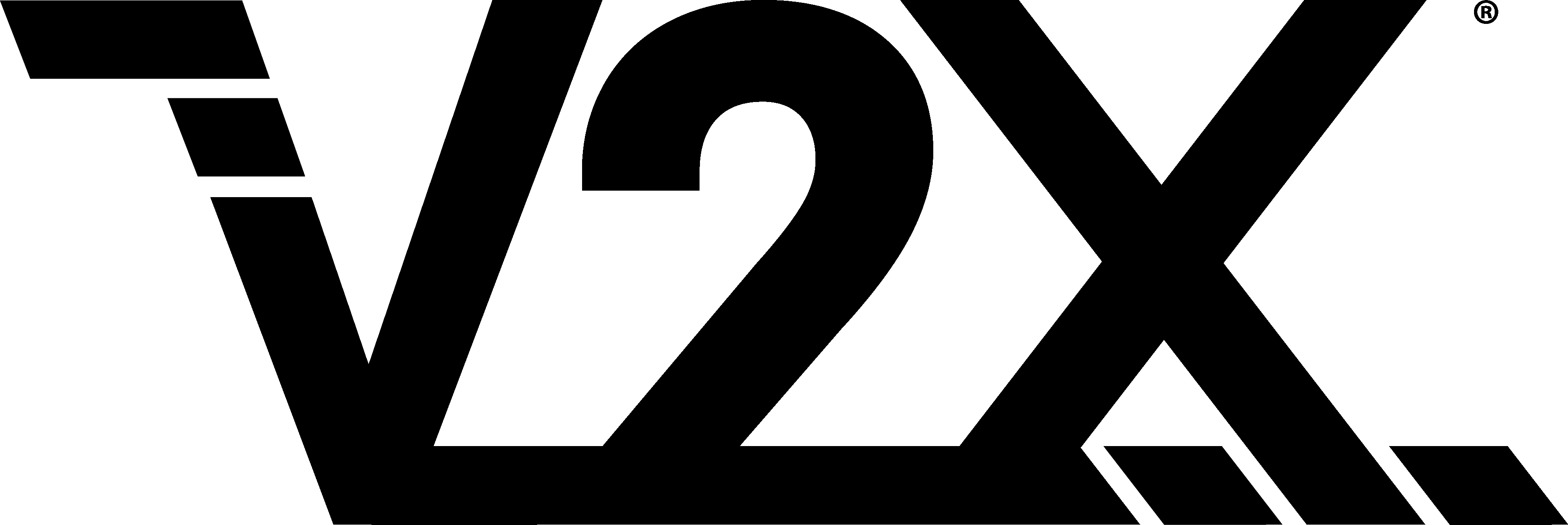 V2X-black logo
